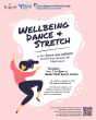 Wellbeing Dance Stretch Jan 25 Social Graphic